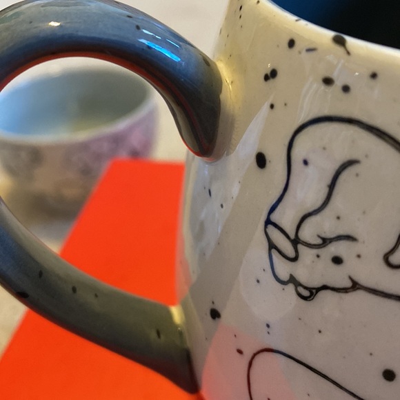 ☀️ 2pc Elephant Bowl & Big Mug Microwave Dishwasher Safe Set - Picture 8 of 14